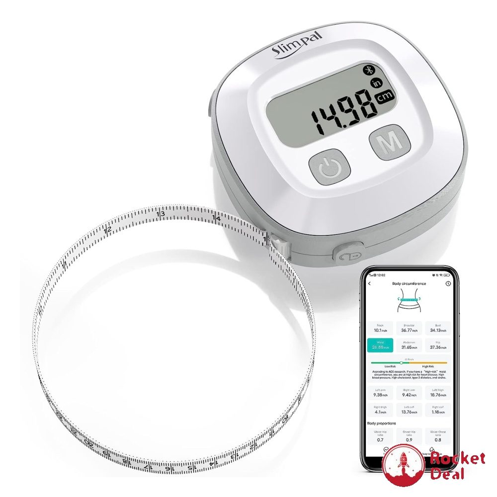 Slimpal Body Tape Measure, Tool for Monitoring Body Fat, Measuring Tape