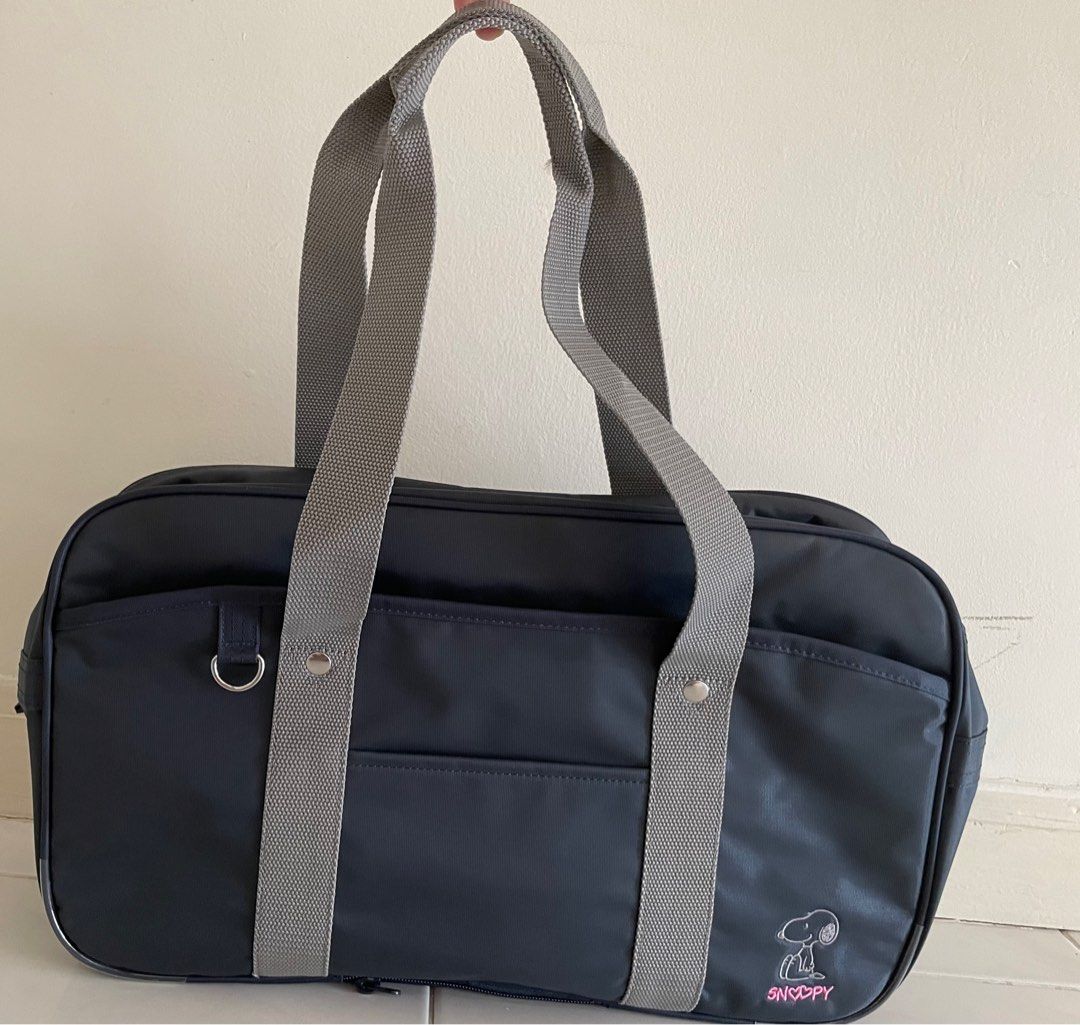 Snoopy Bag (Category: Backpacks) located in Kuala Lumpur. Submitted by trinketstoys21 (Listing ID 1237952834, Image 1). Description: Peanuts by Shchulz Polyester L 17" H 10.5" W 5.5" Never use With hard cover inside Postage or Self collect in Seri Maya Condo KL.