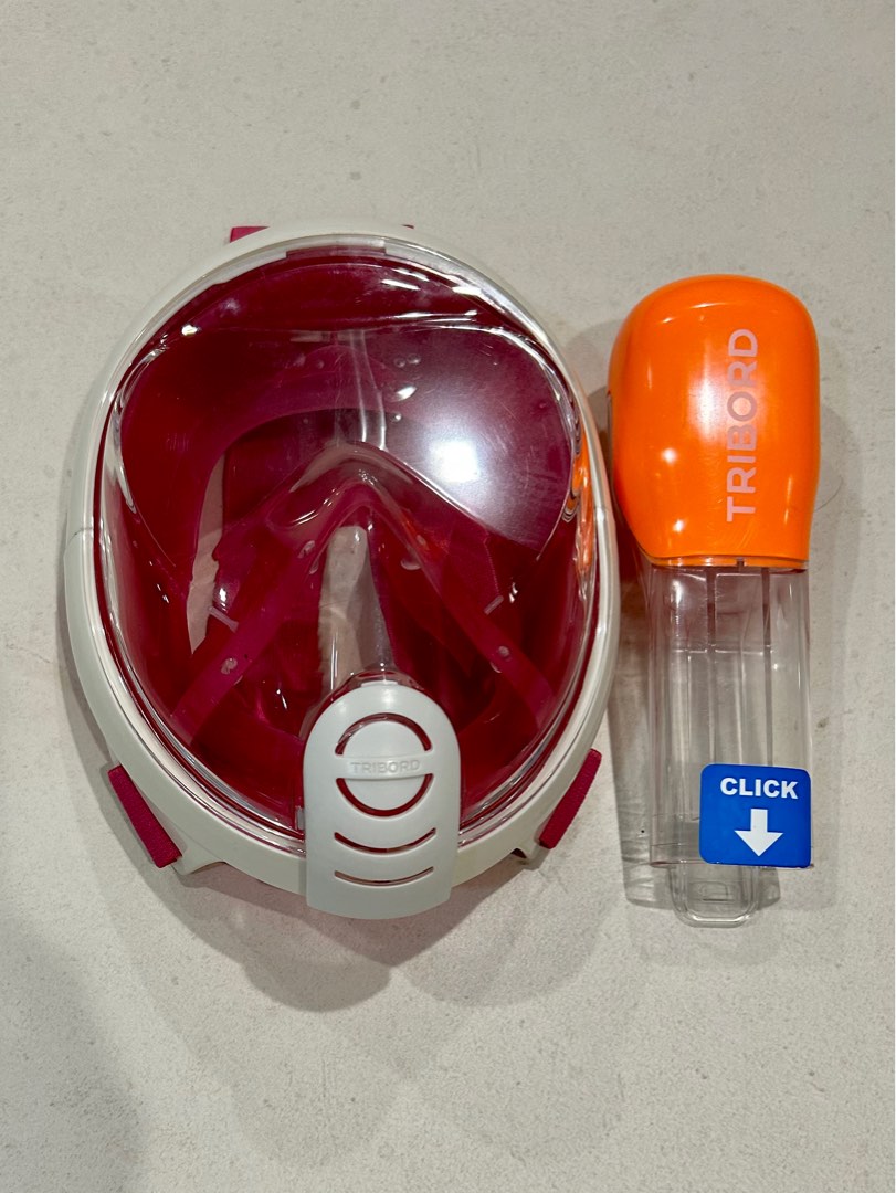 Snorkel Mask Full face, Sports Equipment, Sports & Games, Water Sports