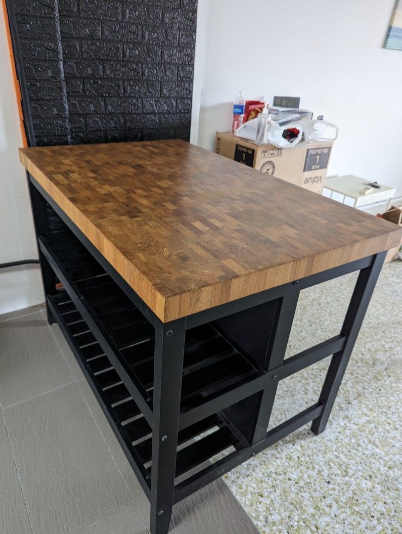 Solid Bar table Top Island for sale