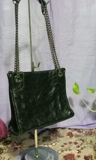 Square black  bag