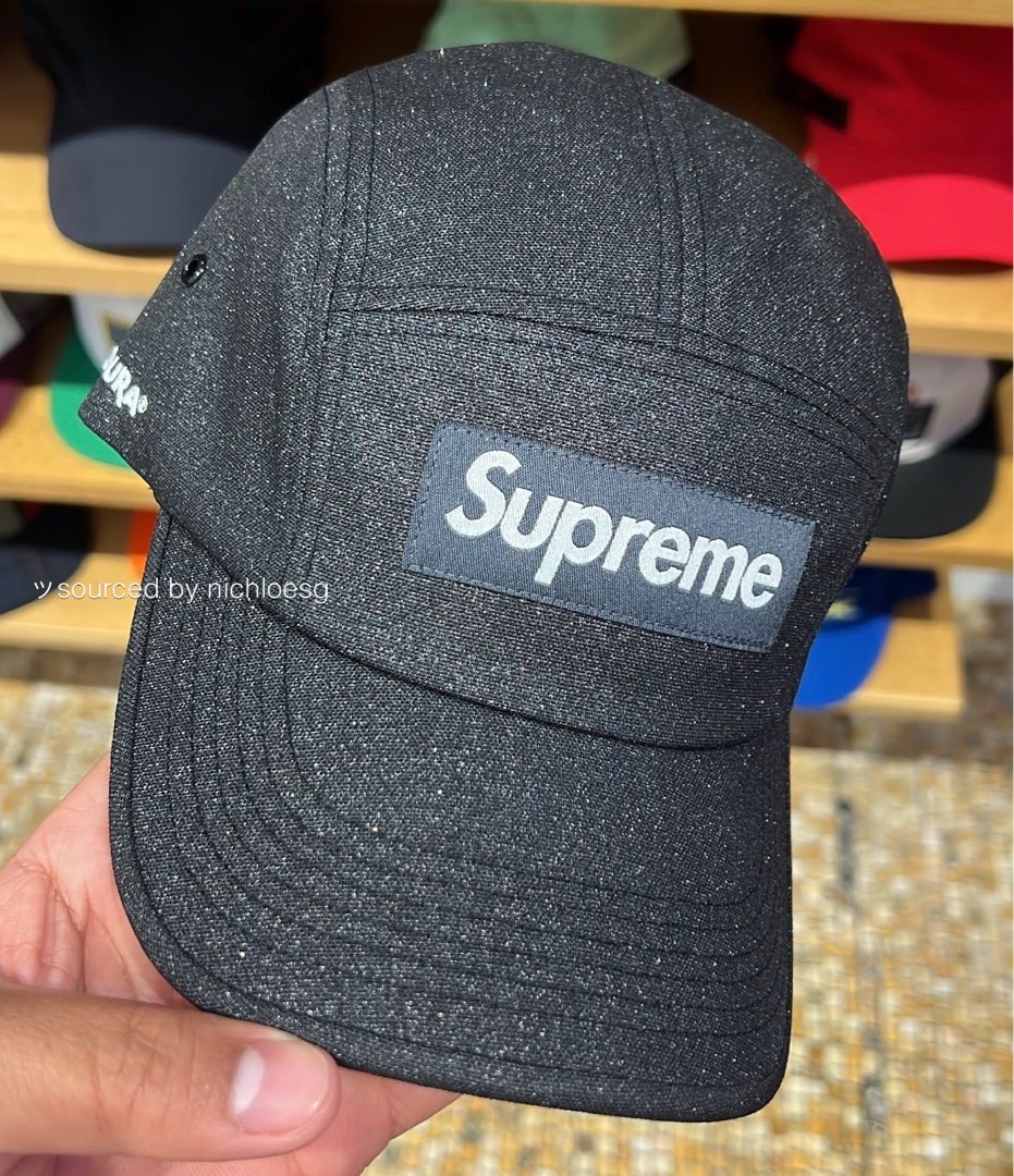 Supreme 2023 SS Unisex Street Style Collaboration Caps (Supreme Glitter  Cordura Camp Cap)