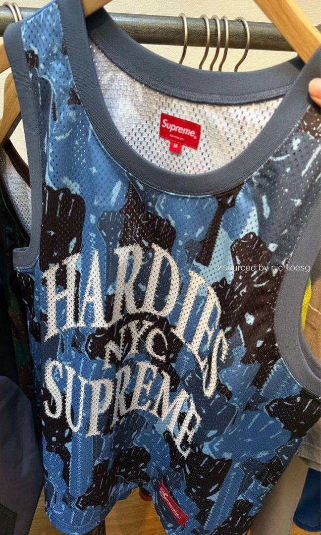 レビュー高評価の商品！ SUPREME Hardies Camo Basketball Jersey ...