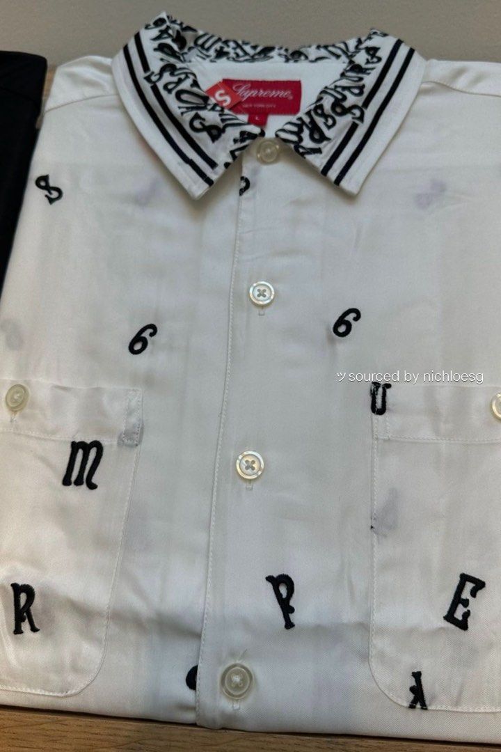 Supreme Nouveau Embroidered S/S Shirt | www.innoveering.net