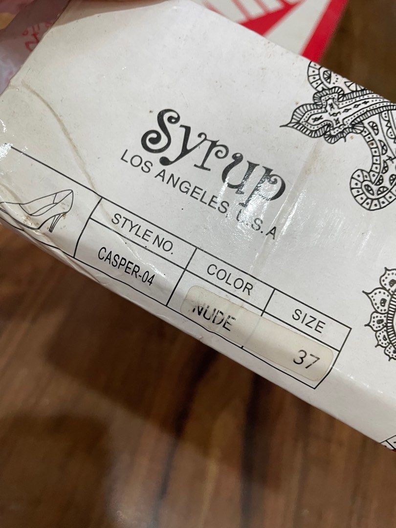 Syrup nude stilettos on Carousell