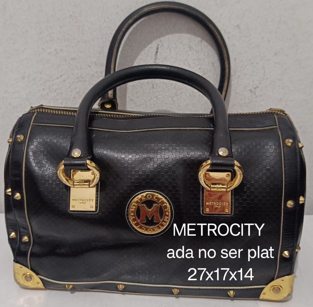 Tas Metro city, Fesyen Wanita, Tas & Dompet di Carousell