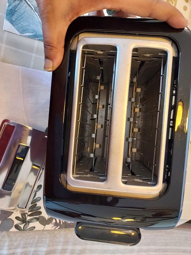 Tefal Stainless Steel Toaster with Lid, TV & Home Appliances, Kitchen