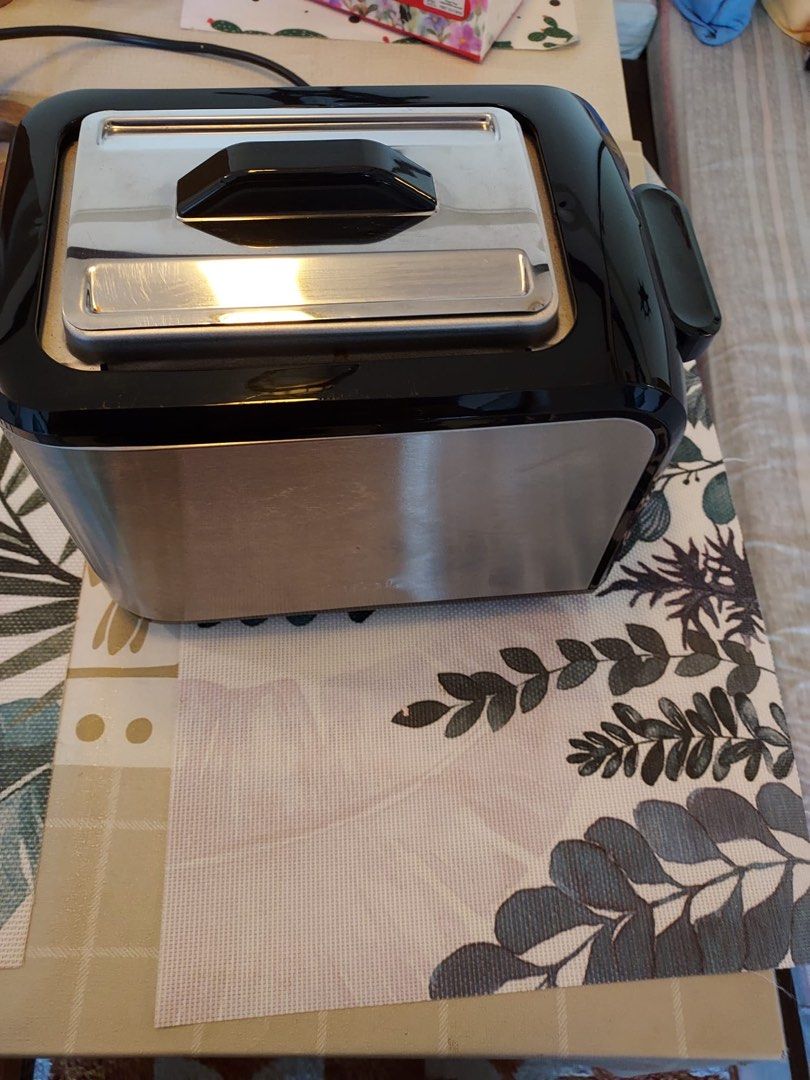 Tefal Stainless Steel Toaster with Lid, TV & Home Appliances, Kitchen
