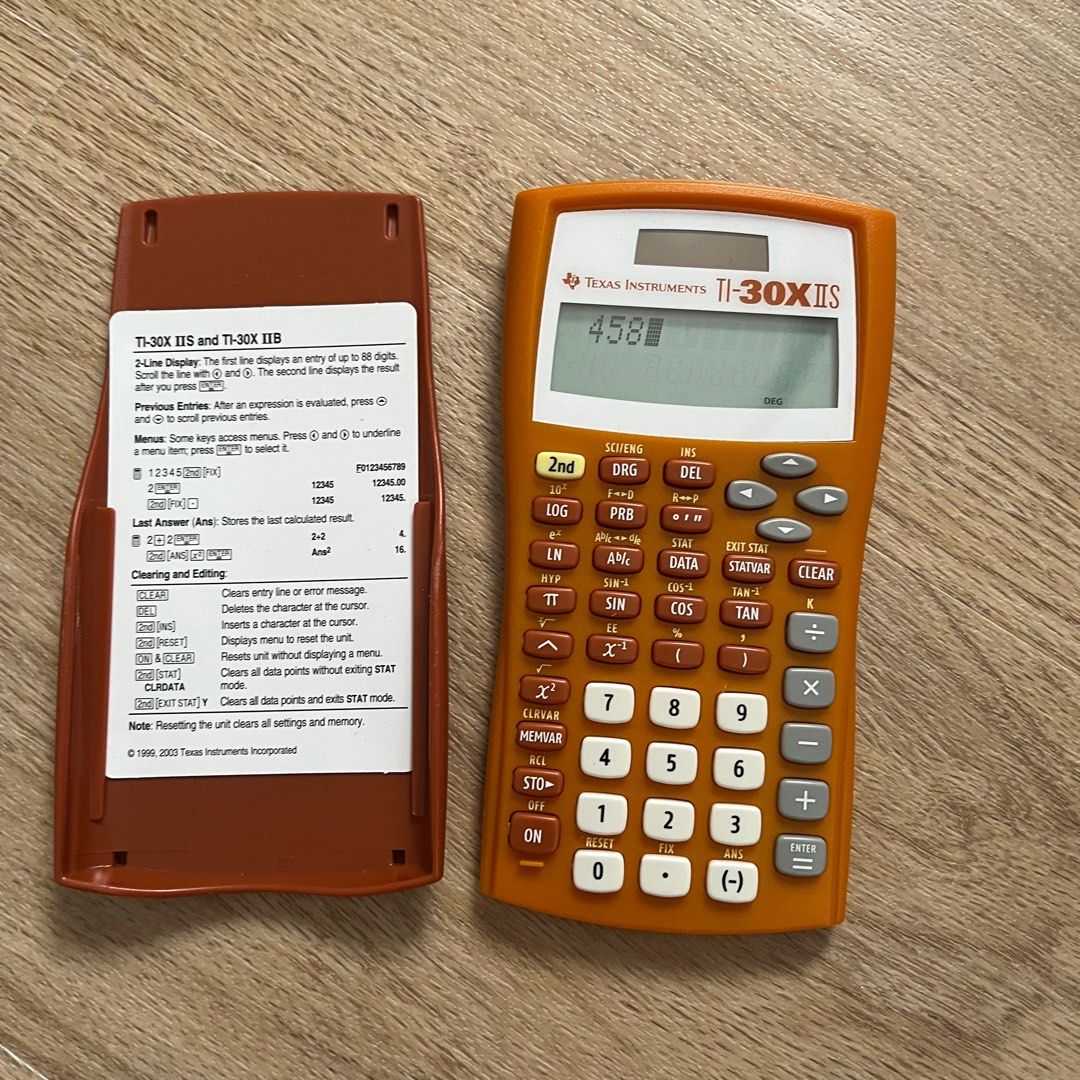 Ti30xiis dual sales power scientific calculator