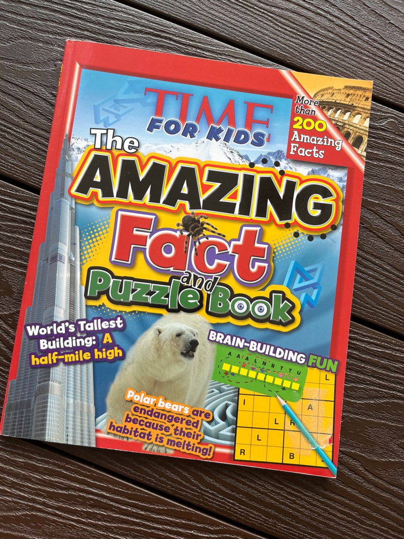 AMAZING FACTS FOR KIDS BOOK visual data 5