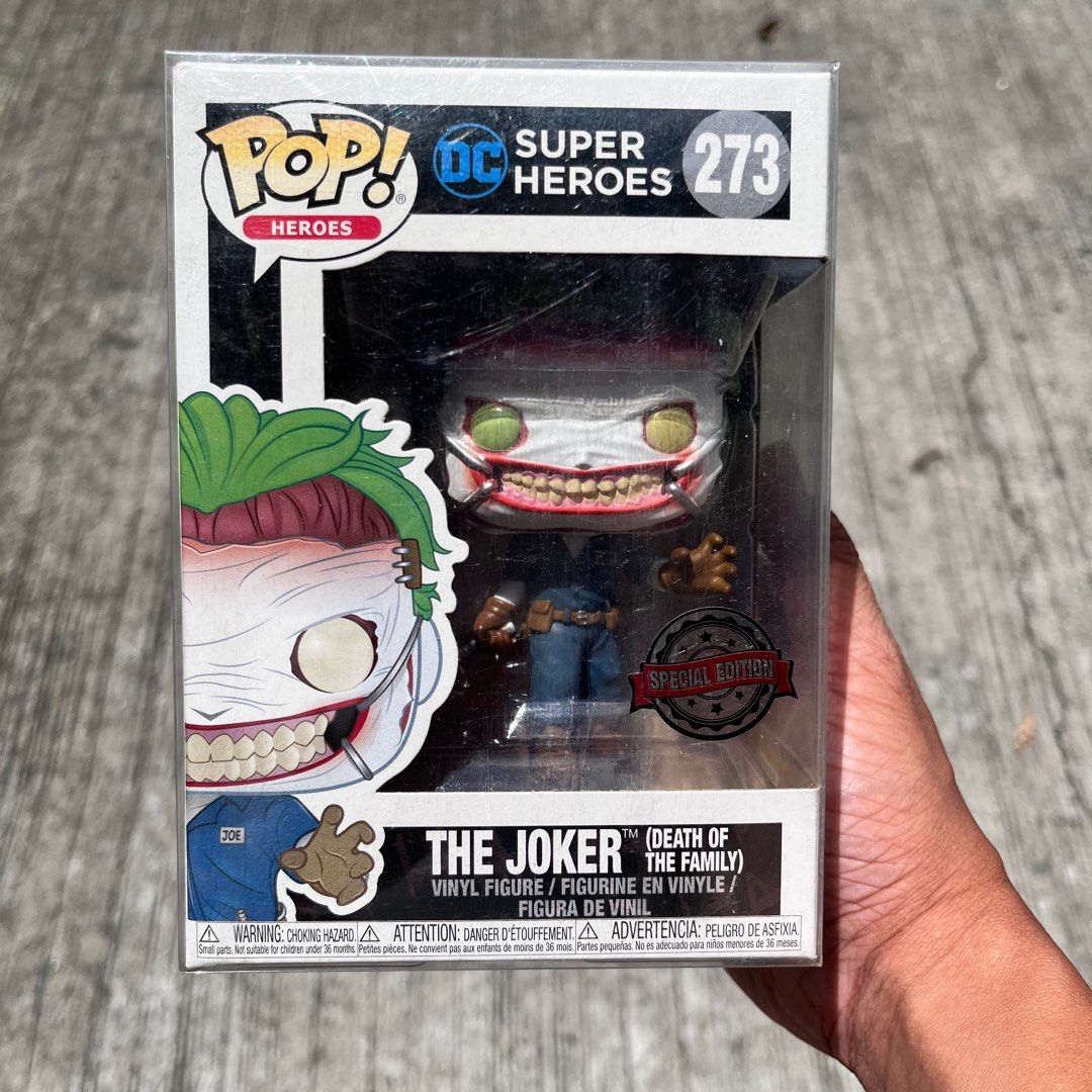 The Joker (Death Of The Family) #273 Funko Pop!, Hobbies  Toys, Toys   Games on Carousell