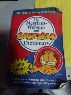 The merriam webster and Garfield dictionary