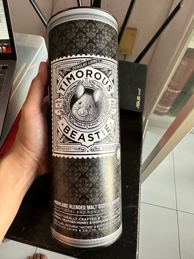 Timorous Beastie Highland Blended Malt Scotch Whisky, Food & Drinks ...