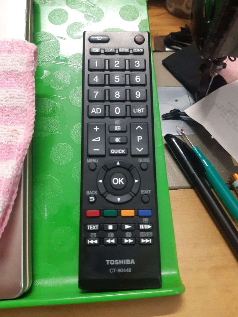 Toshiba TV Remote Control, TV & Home Appliances, TV & Entertainment, TV