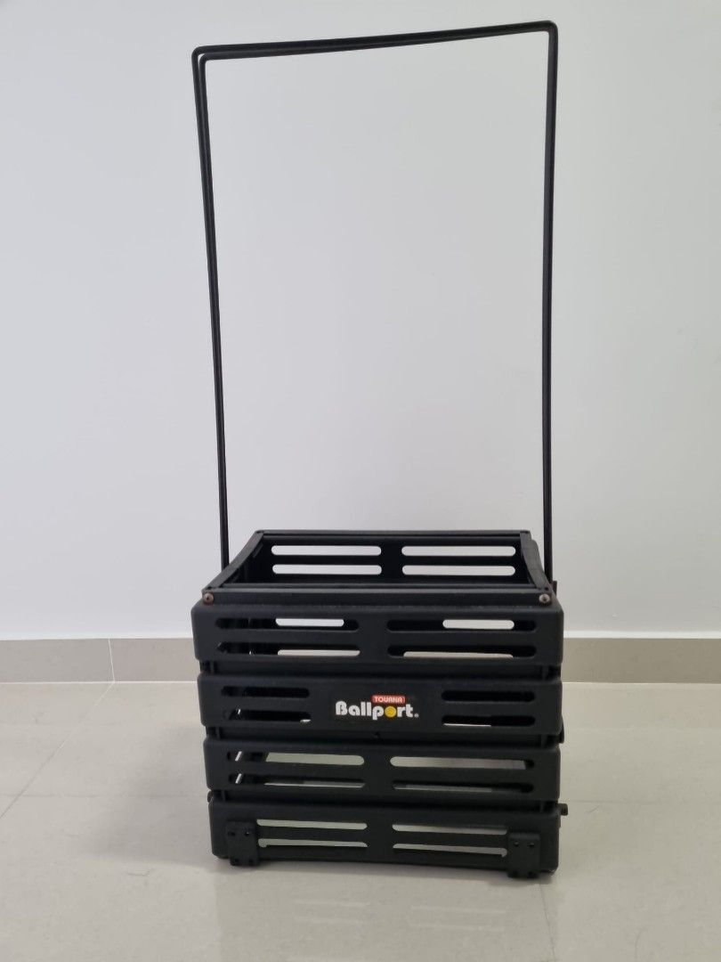 Tourna Ballport Deluxe with Wheels tennis ball hopper, Sports Equipment