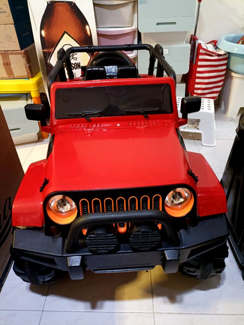 Toy Jeep Battery Operated, Hobbies & Toys, Toys & Games on Carousell