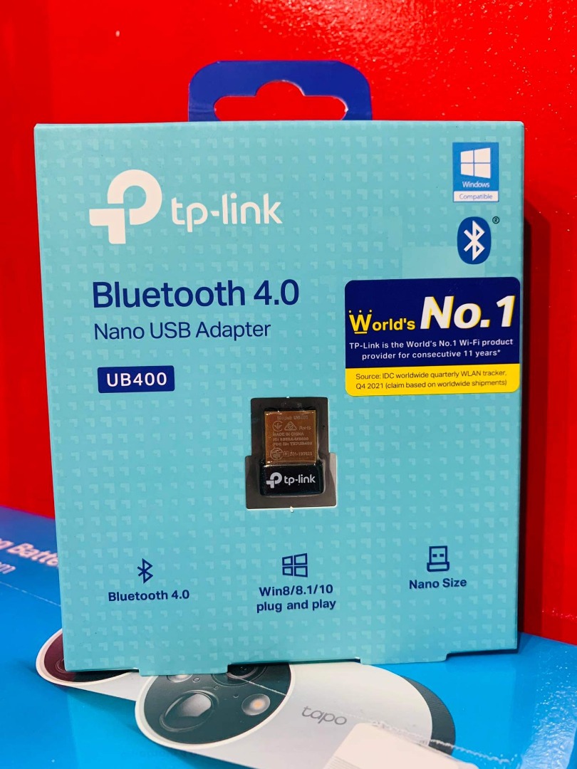 ✓TP-Link UB400 Nano USB Bluetooth 4.0 Adapter Bluetooth Receiver, Computers  & Tech, Parts & Accessories, Networking on Carousell