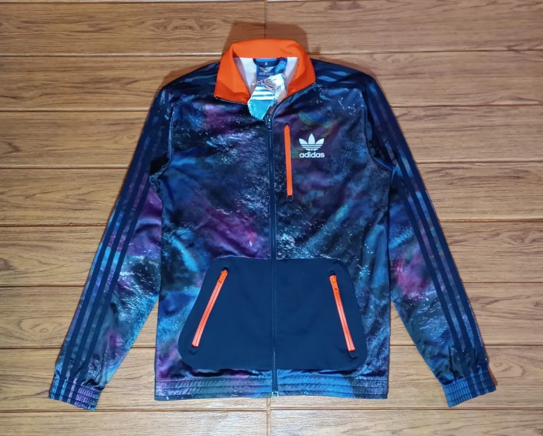 Tracktop Adidas Galaxy Trefoil Jacket Jaket Pria Fesyen Pria