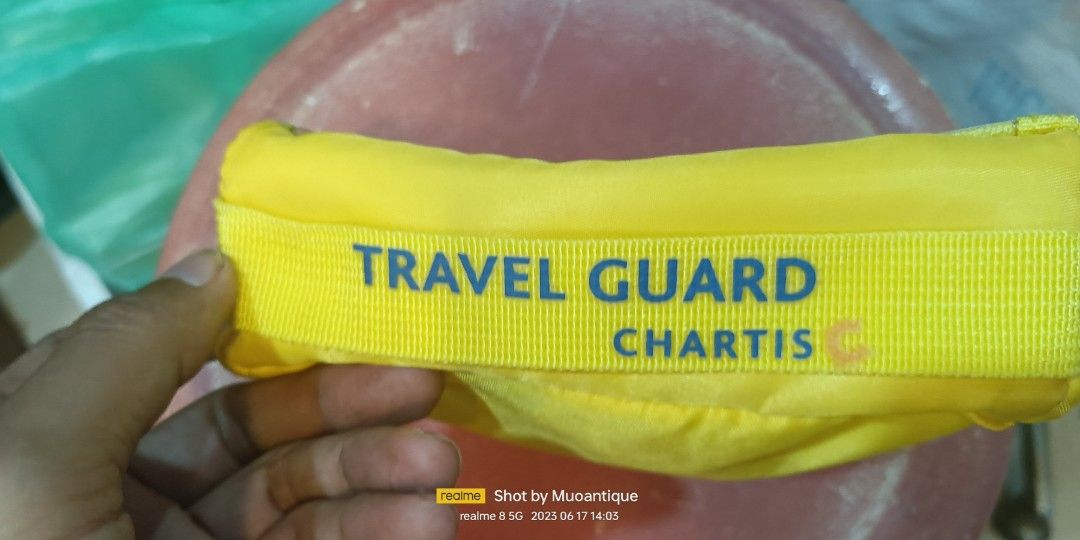Travel guard chartis, Hobbies & Toys, Travel, Travel Essentials