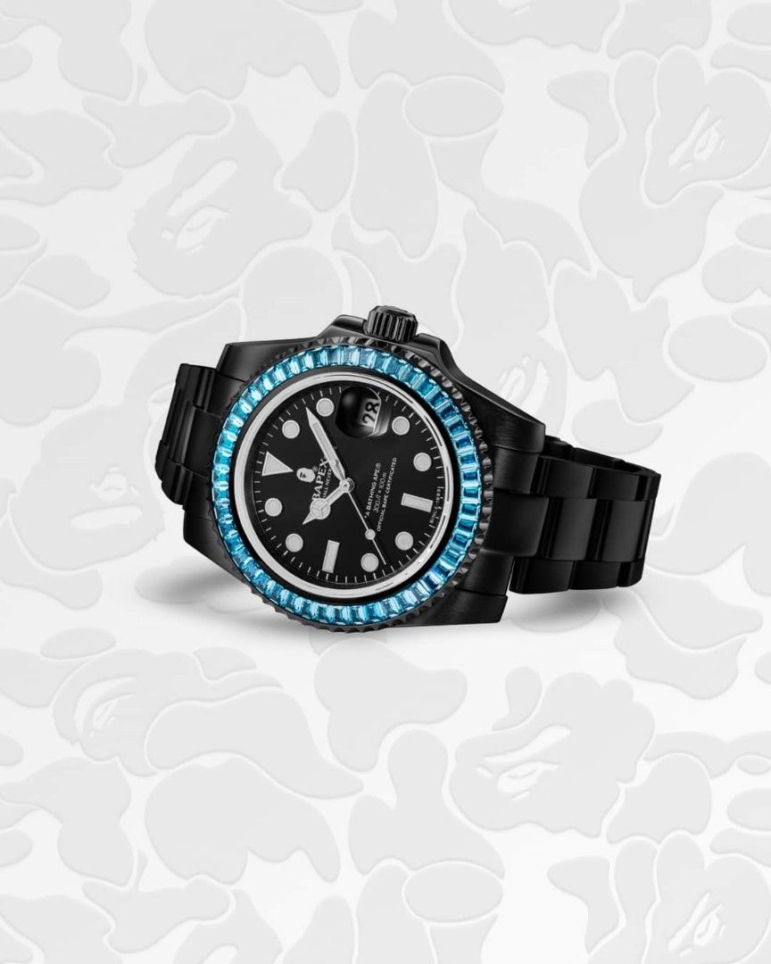 TYPE 1 BAPEX (Category: Luxury Watches) located in Makati City. Submitted by kennn24 (Listing ID 1237971178, Image 3). Description: For PRE-ORDER! P40,995 A BATHING APE TYPE 1 BAPEX CRYSTAL EDITION DP of 50% is required. No refund once buyer cancels. ETA: 2-3 Weeks PM if interested. Thanks!.