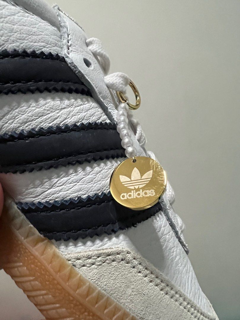 UK6 8 9 Sporty Rich x Adidas Samba OG White Legend Ink Men s
