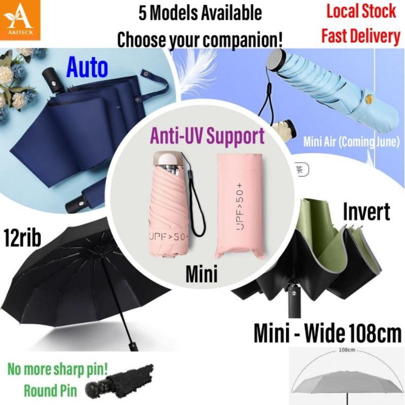Big umbrella that folds small online