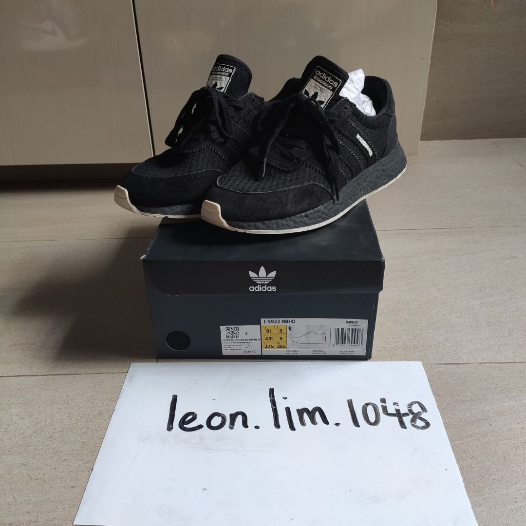 Adidas iniki mens black hot sale