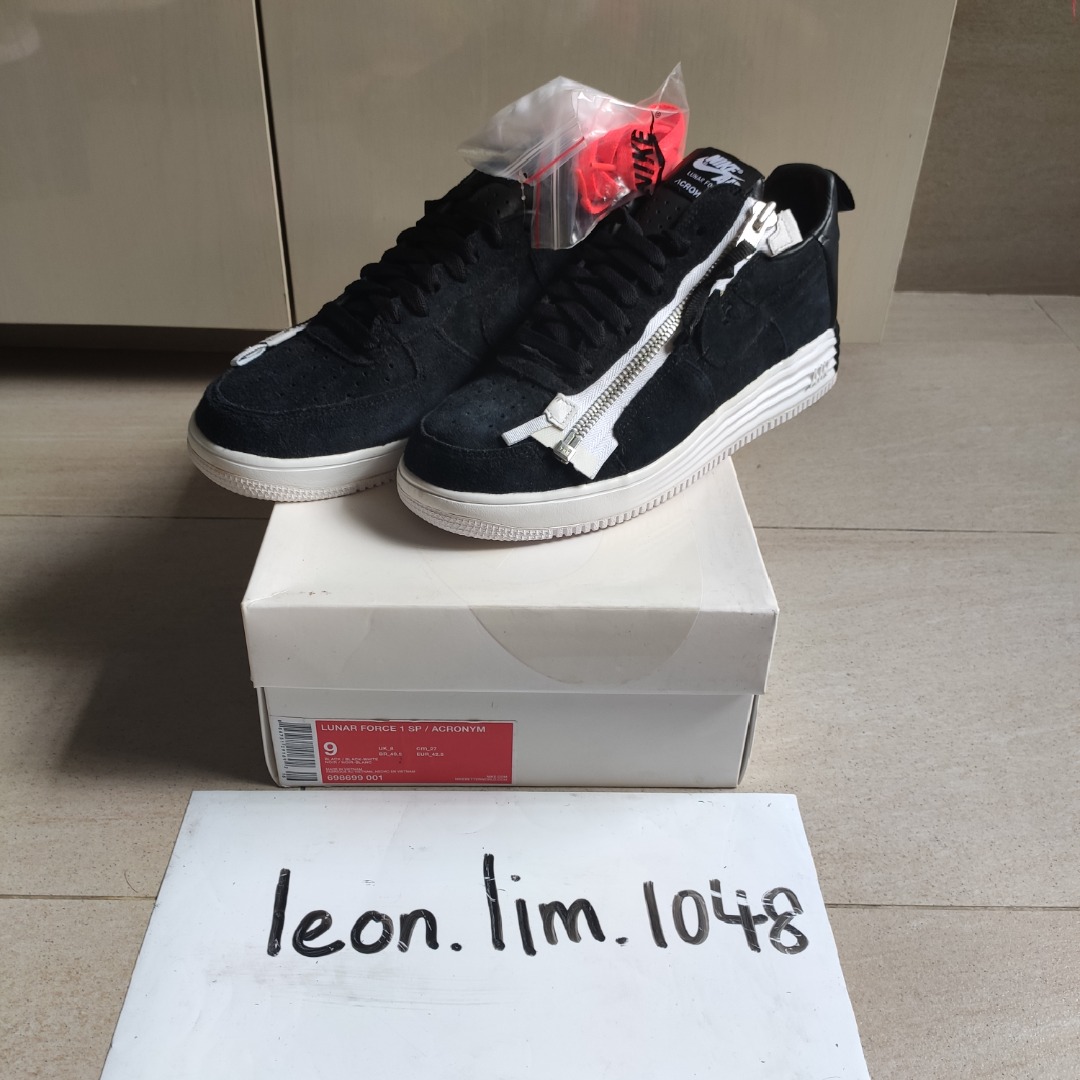 US9 BNIB ACRONYM LUNAR FORCE 1 Men s Fashion Footwear Sneakers