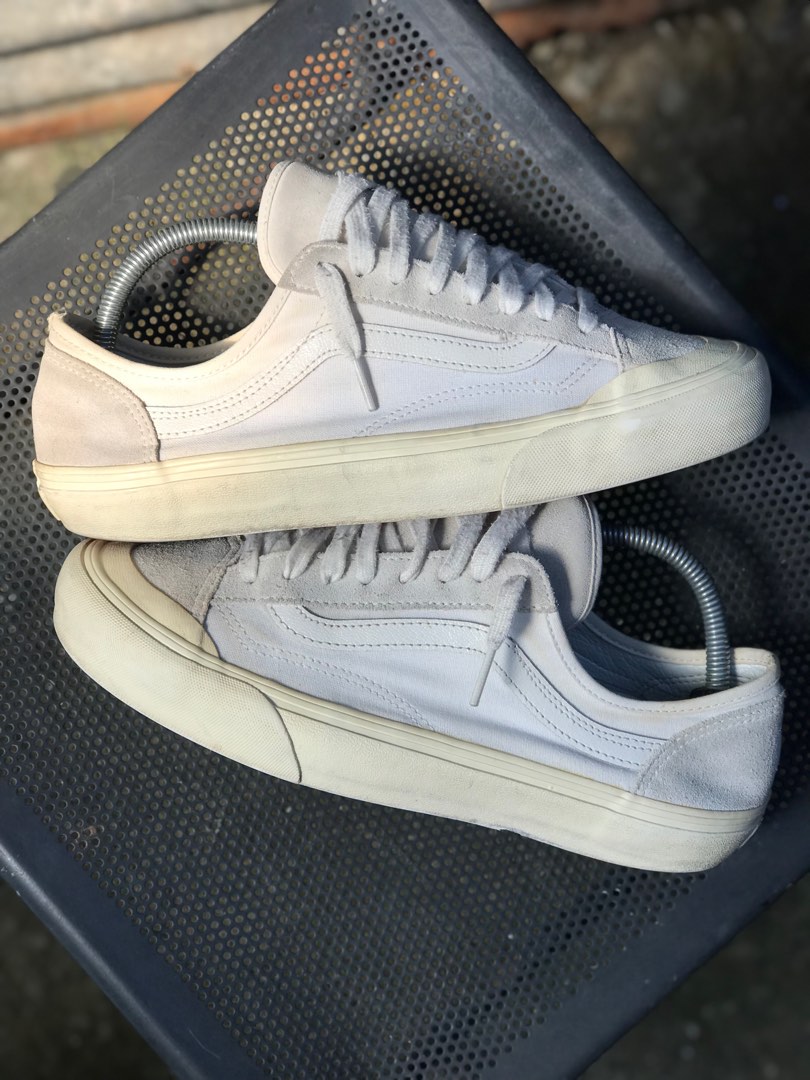 Vans style 36 all white clearance