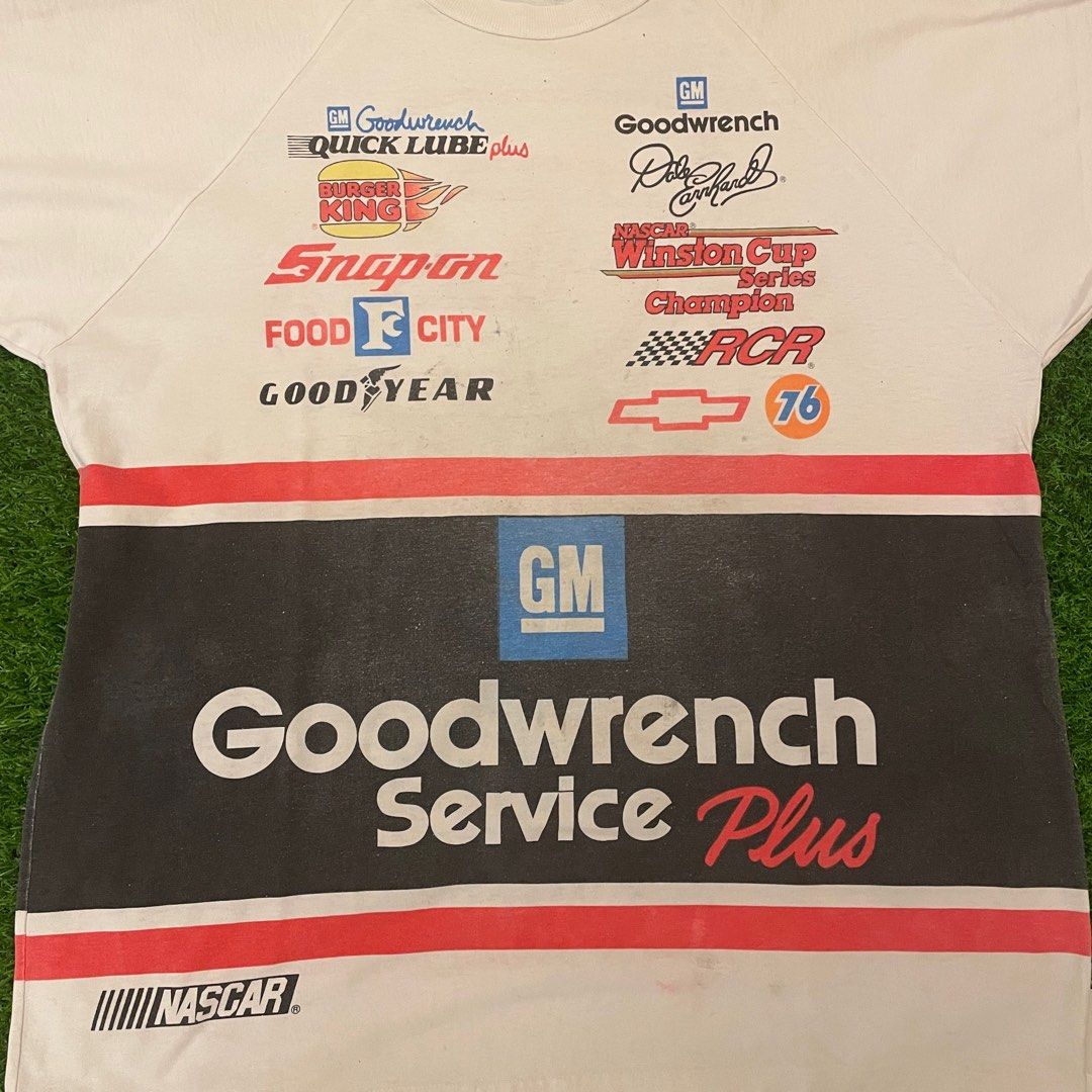 Vintage 90s Dale Earnhardt Sr Goodwrench Service Plus Sponsors