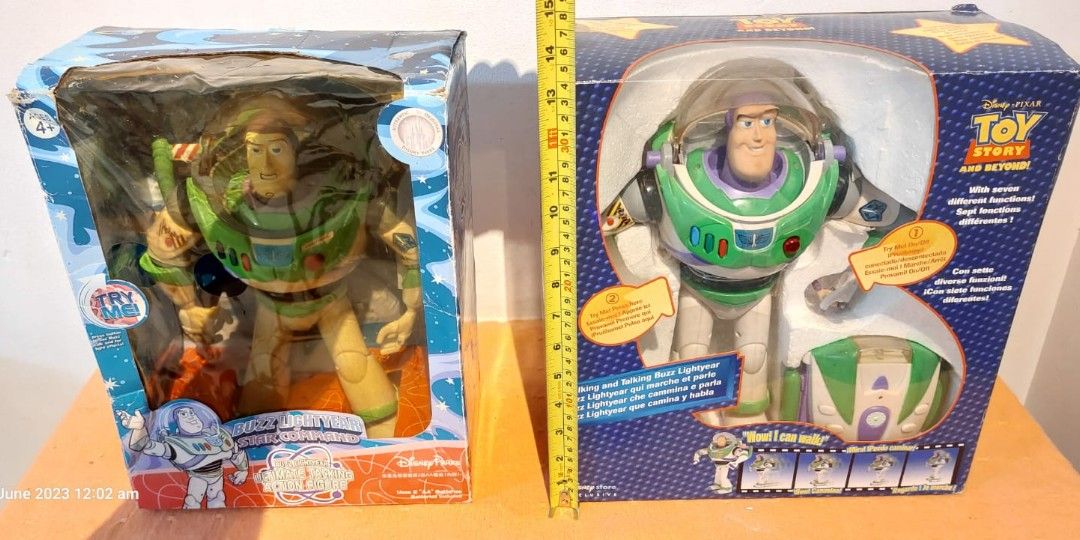 Buzz lightyear que camina y sales habla