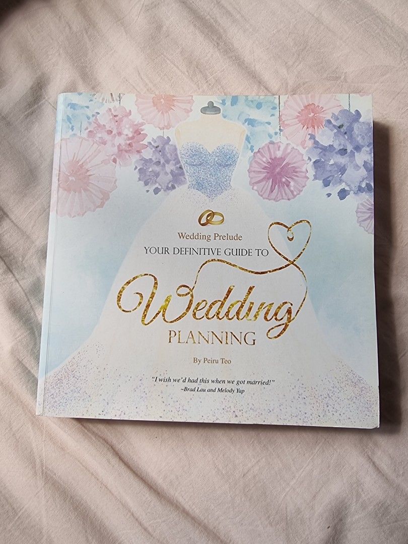 Wedding guide clearance