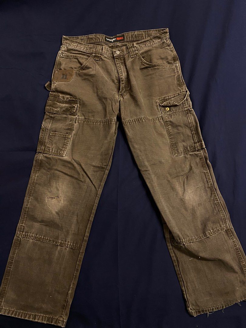 Wrangler Cargo Pants, Men's Fashion, Bottoms, Jeans on Carousell