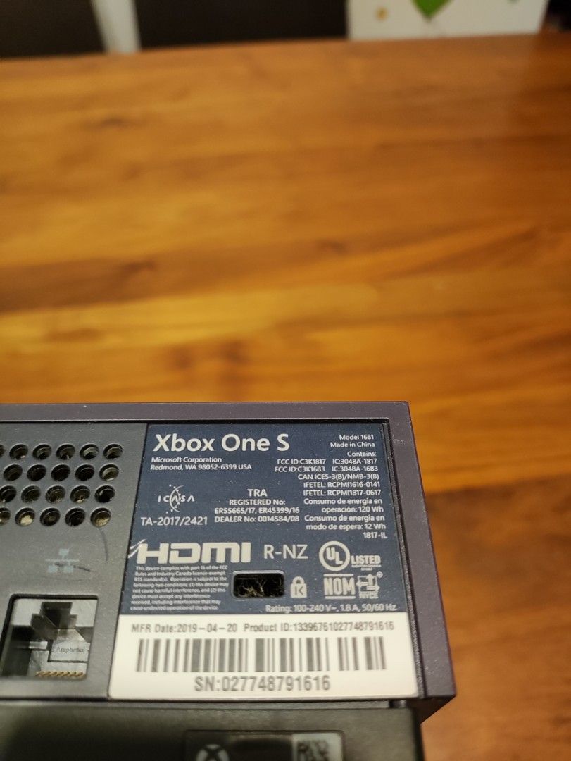 Xbox One S 1TB Demon May Cry Special Edition, Video Gaming, Video Game