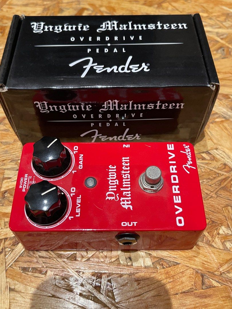 YJM Fender Overdrive Guitar Pedals, Hobbies & Toys, Music & Media