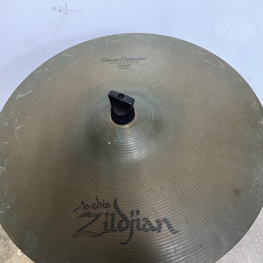 Zildjian 18" Classic Orchestral Selection Suspended Cymbal, Hobbies