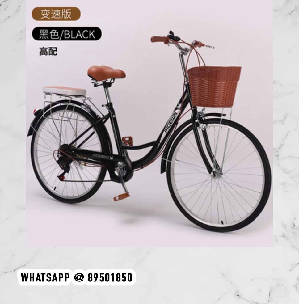 Vintage bike with baby seat online
