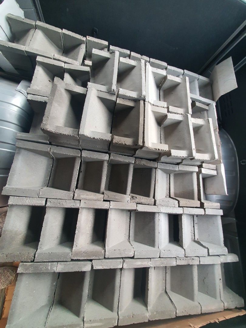 6x6x10 INCHES LOUVER BLOCKS, Commercial & Industrial, Construction