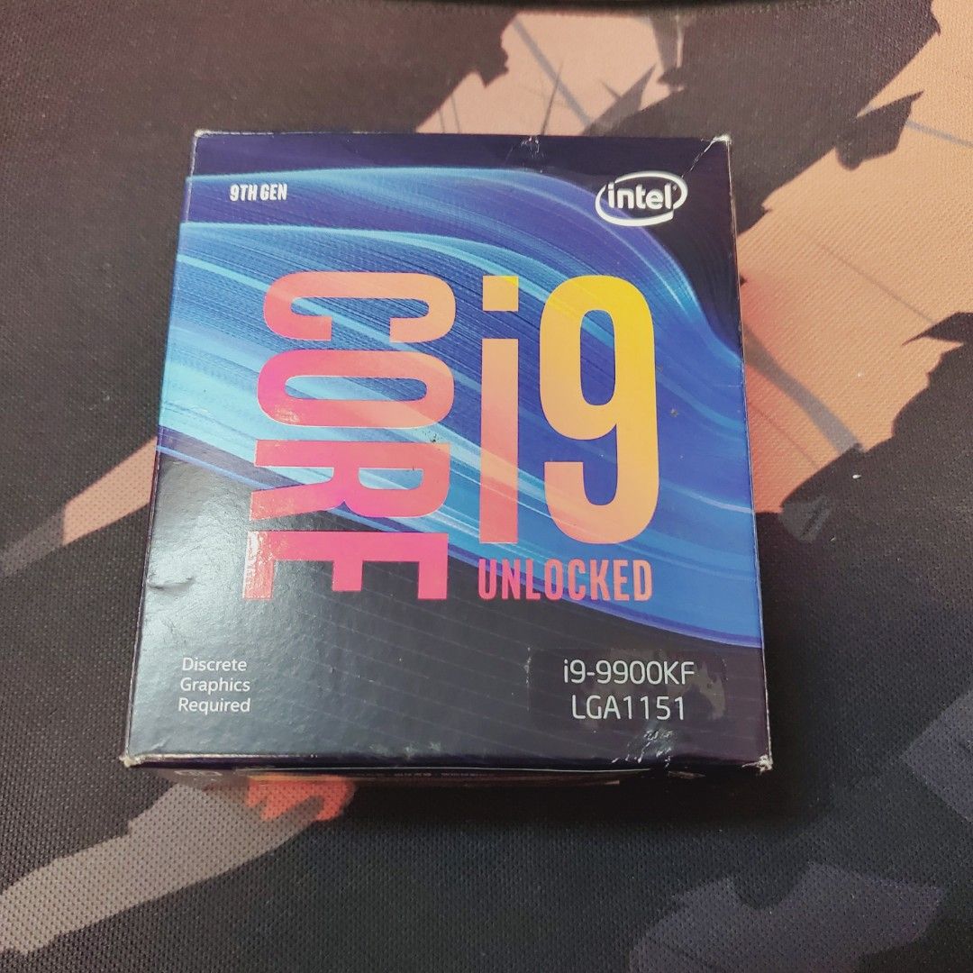 Intel® Core i9-9900KF 處理器16M 快取記憶體，最高可達5.00 GHz, 電腦