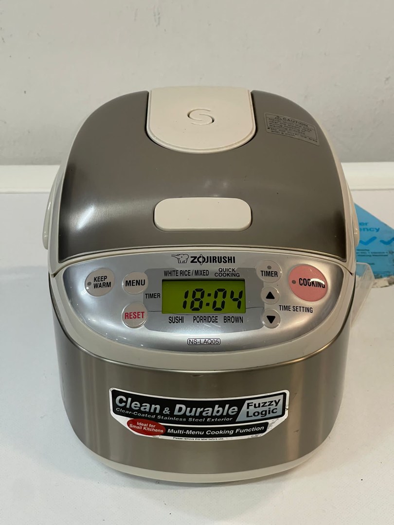 ☎️ 88244384 Cherry/Zojirushi NS-LAQ05 Rice Cooker (3 cups