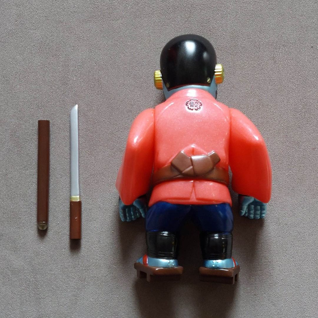 大江戶 機器人 ROBOTS samurai doll 雙六 robots samuraidoll Ninja Sofubi 日本武士 搪膠玩具
