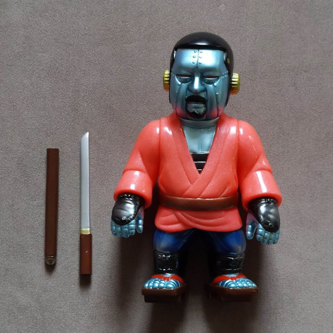 大江戶 機器人 ROBOTS samurai doll 雙六 robots samuraidoll Ninja Sofubi 日本武士 搪膠玩具