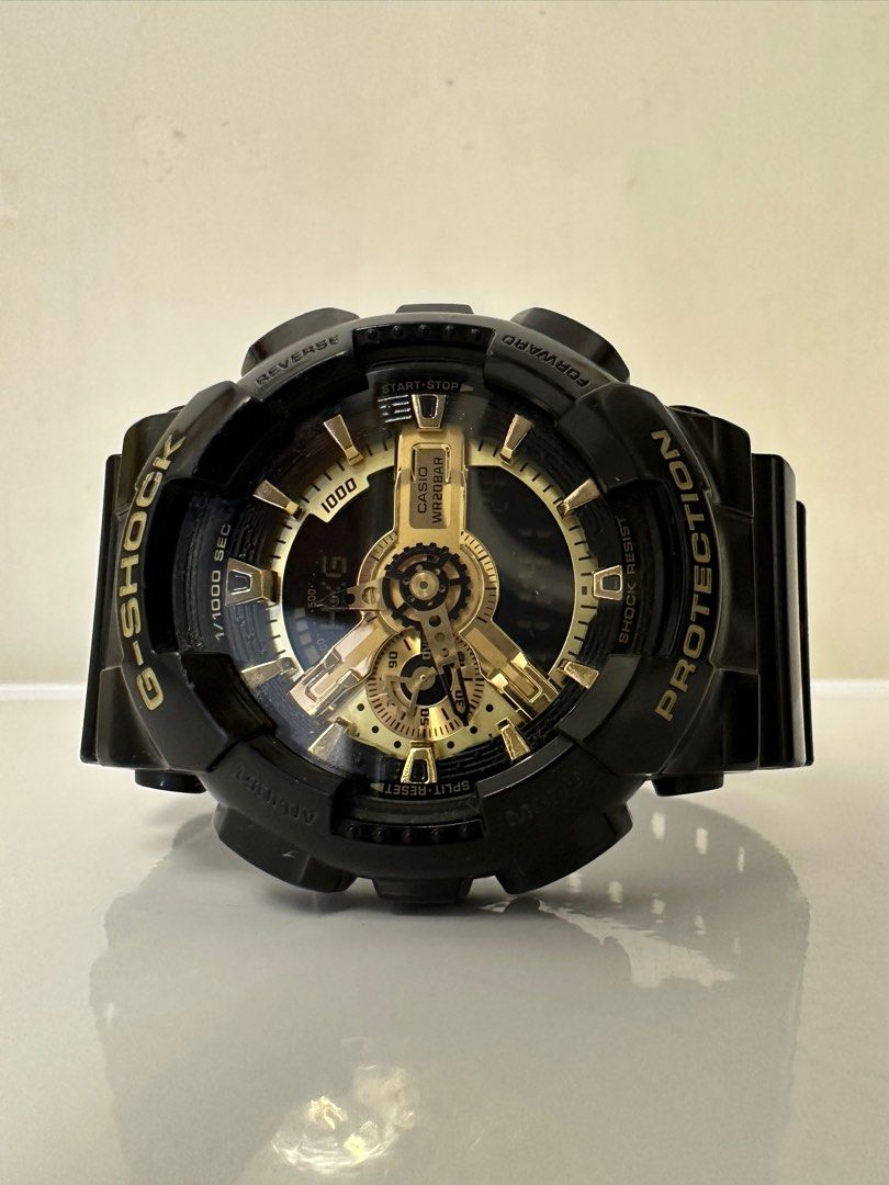 Black Casio G339 G Shock GA 110GB 1ADR Analog Digital