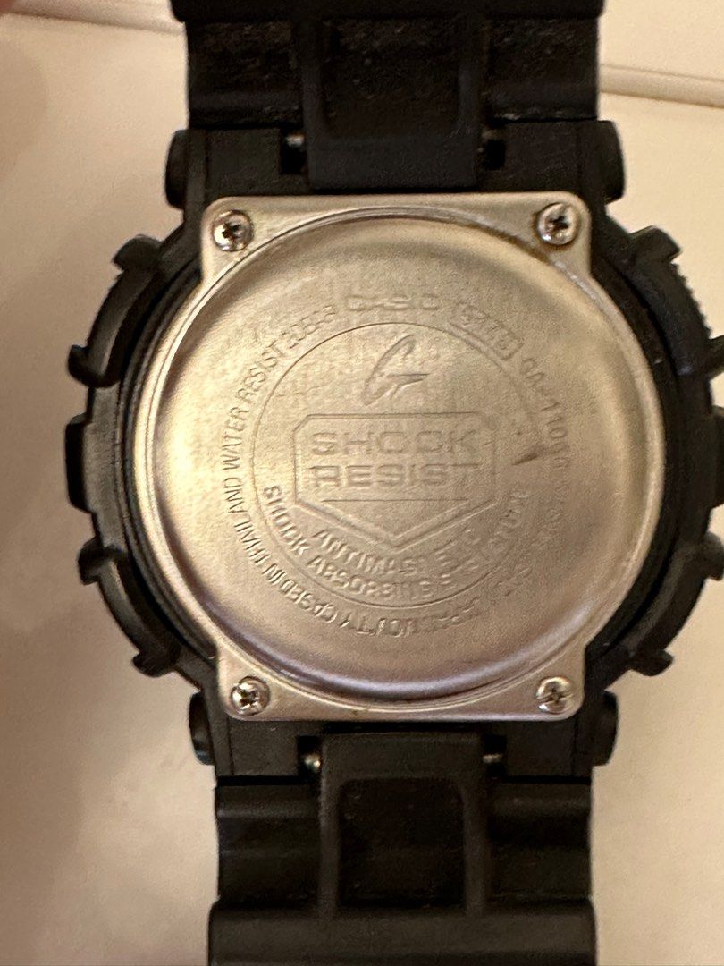 Black Casio G339 G Shock GA 110GB 1ADR Analog Digital
