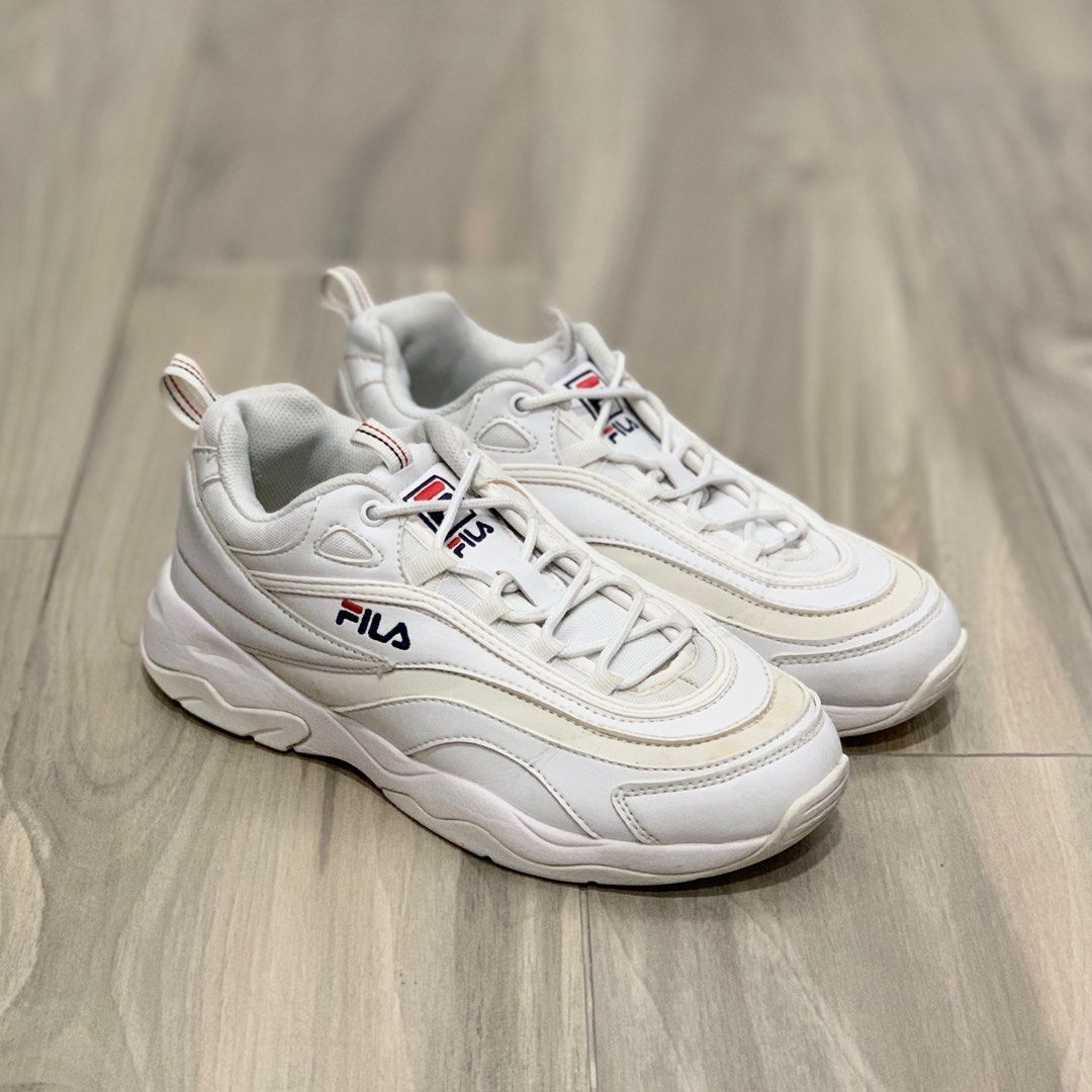 FILA Ray SMU White Sneakers Sports Shoes Fashion