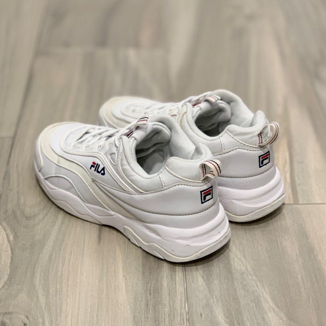FILA Ray SMU White Sneakers Sports Shoes Fashion