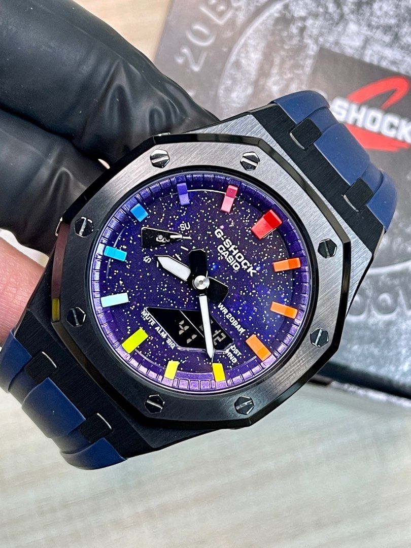 G shock discount black blue purple
