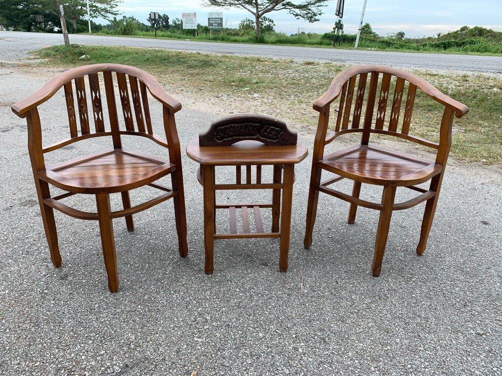 Wooden arm store chair price