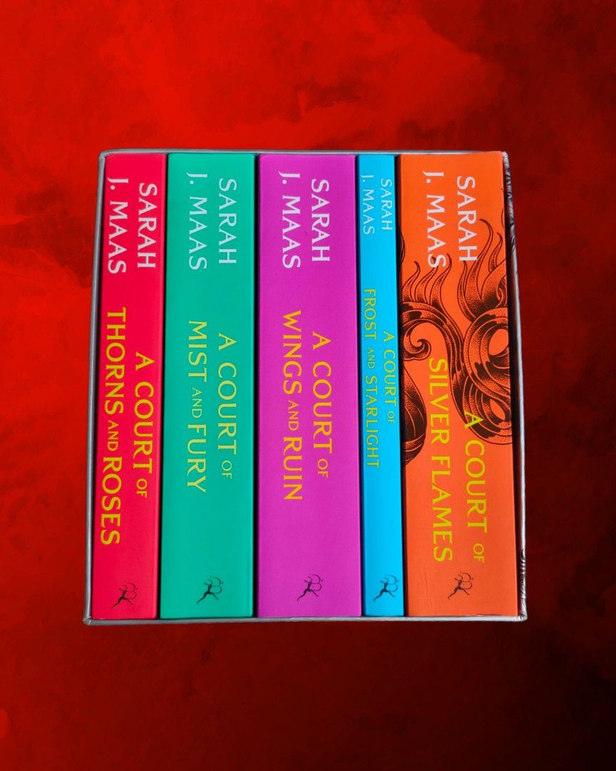 A Court of Thorns and Roses (ACOTAR) boxed set on Carousell A Court of Thorns and Roses (ACOTAR) boxed set on Carousell