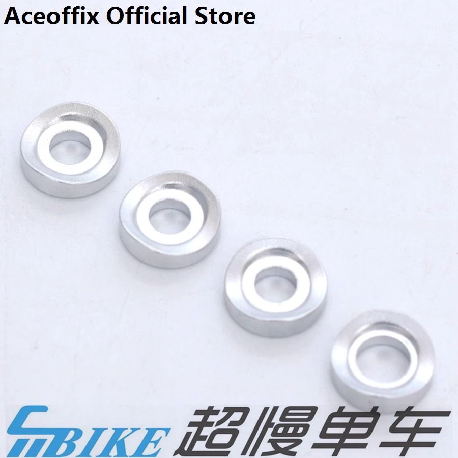 Aceoffix Bicycle Brake Caliper Moon Spacers CNC Aluminium Alloy 5.6g